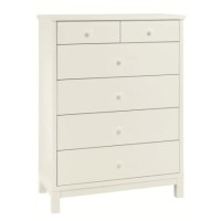 Bentley Designs Atlanta 4+2 Chest of Drawers In White 