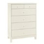 GRADE A2 - Bentley Designs Atlanta 42 Chest of Drawers In White 