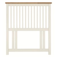 Bentley Designs Atlanta 90cm Single Headboard In White and Oak 
