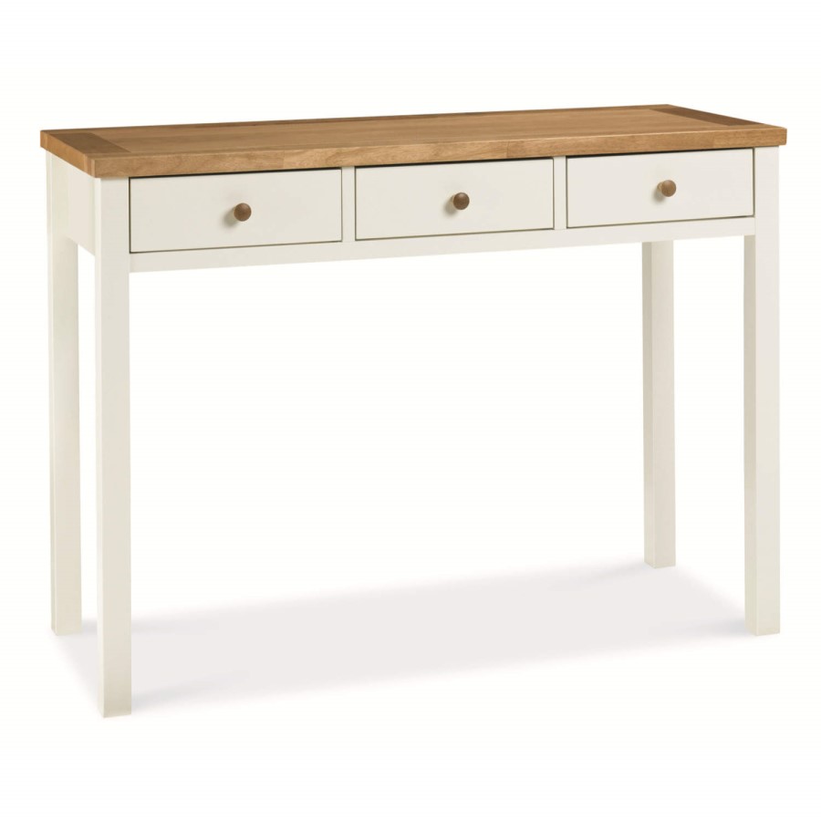 Bentley Designs Atlanta Dressing Table In White and Oak 