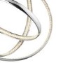 3 LED Hoop Chrome Pendant Light - Gyro