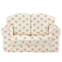 Just4Kidz Loose Cover Sofa in Rose Natural