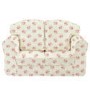 Just4Kidz Loose Cover Sofa in Rose Natural