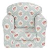 Just4Kidz Loose Cover Sofa in Floral Sky