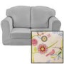Just4Kidz Loose Cover Sofa in Song Bird