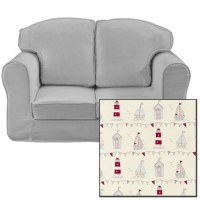 Just4Kidz Loose Cover Sofa in Seaside