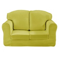 Just4Kidz Loose Cover Sofa in Green