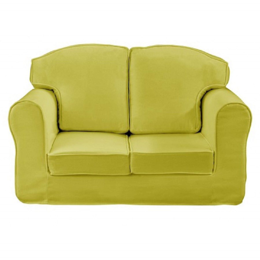 Just4Kidz Loose Cover Sofa in Green