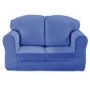 Just4Kidz Loose Cover Sofa in Blue