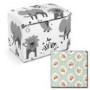 Just4Kidz Toy Box in Floral Sky