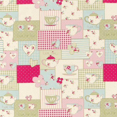 Just4Kidz Chair Bed in Tea For Two