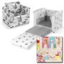 Just4Kidz Chair Bed in Happy Houses