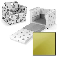Just4Kidz Chair Bed in Green