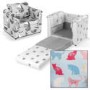 Just4Kidz Chair Bed in Kitty Kat
