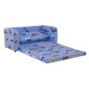 Just4Kidz Sofa Bed in Patchwork Elephants