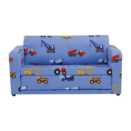 Just4Kidz Sofa Bed in Toy Trucks