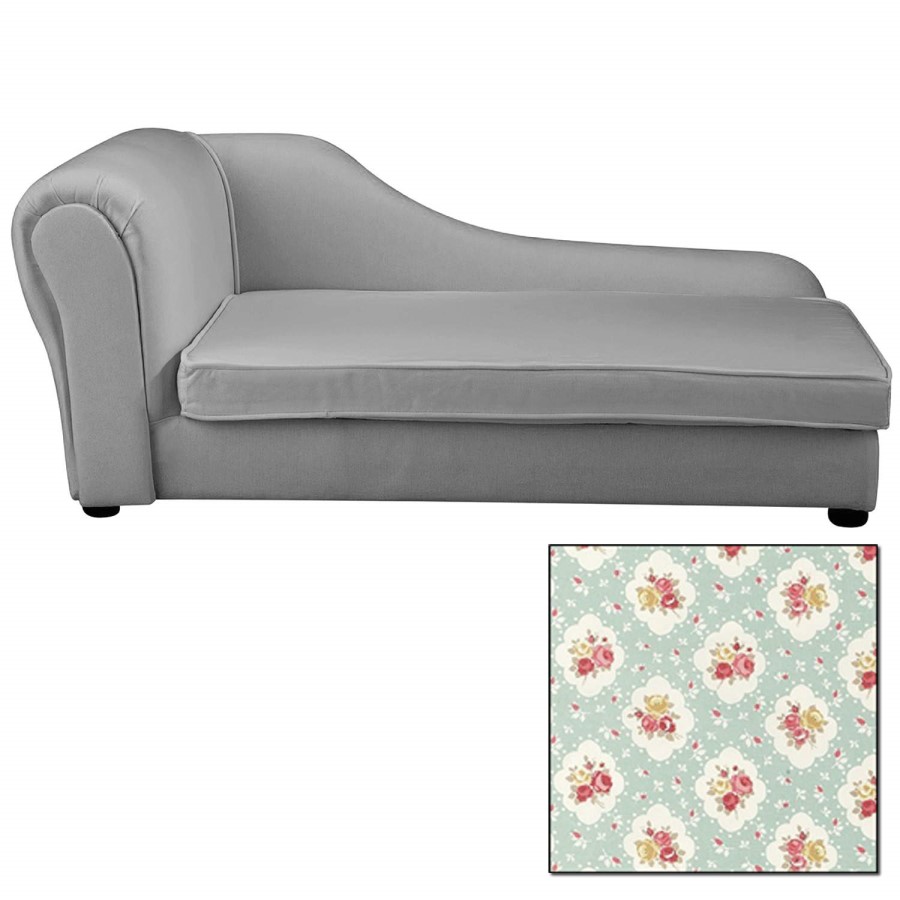 Just4Kidz Chaise Longue in Floral Sky