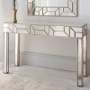 Gallery Verbier Mirrored Dressing Table with Gold Trim