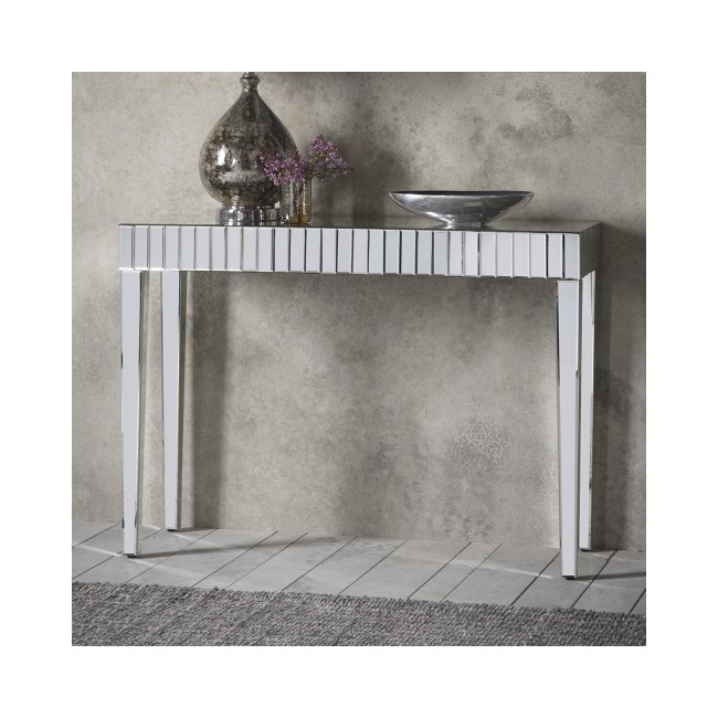Caspian House Bevelled Mirrored Dressing Table
