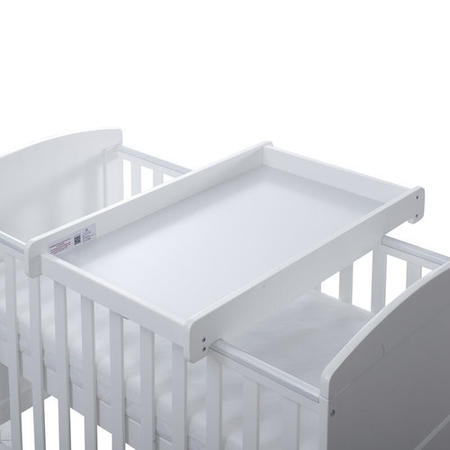 Ickle Bubba White Universal Cot Top Changer - Coleby 