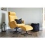 Albury Mustard Yellow Chair & Footstool - Swivel & Recliner Chair