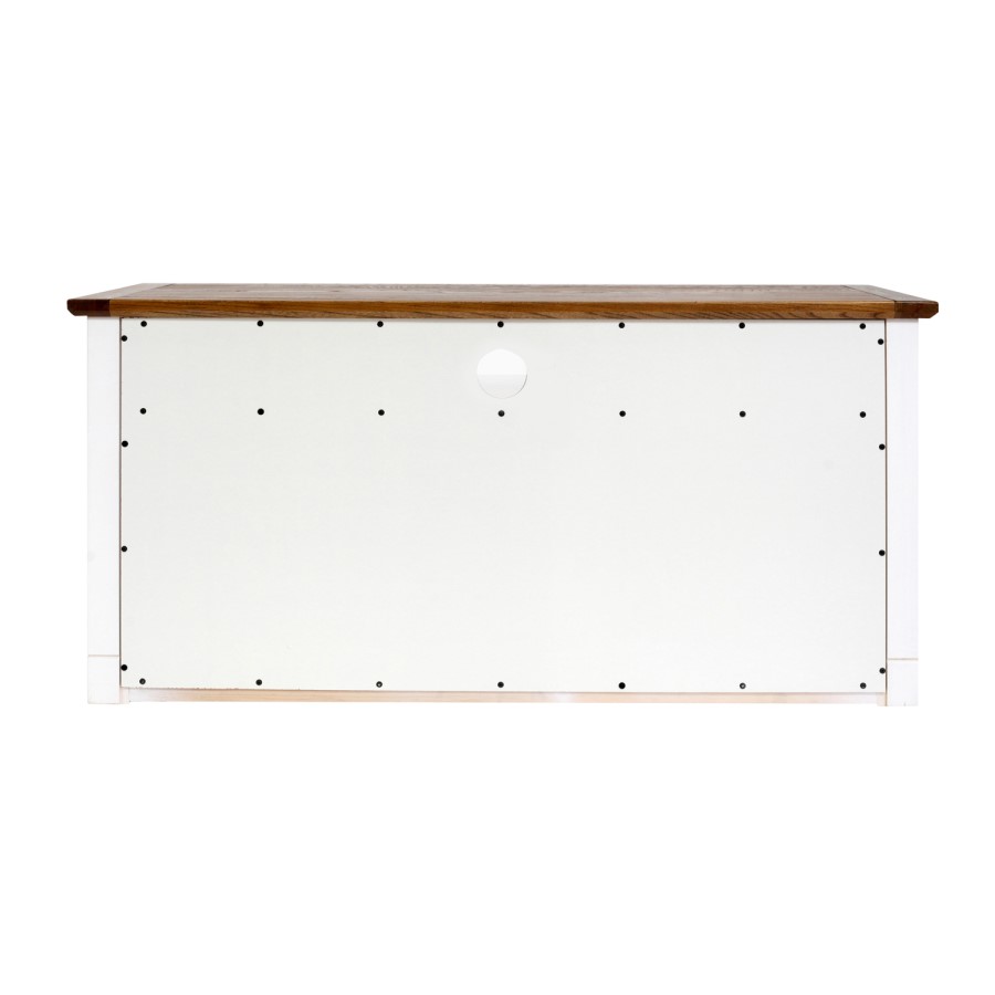 Shepperdine White TV Stand with Storage
