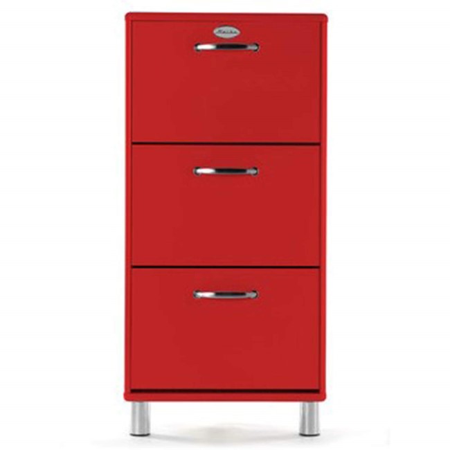 Tenzo Malibu Shoe Cabinet in Red