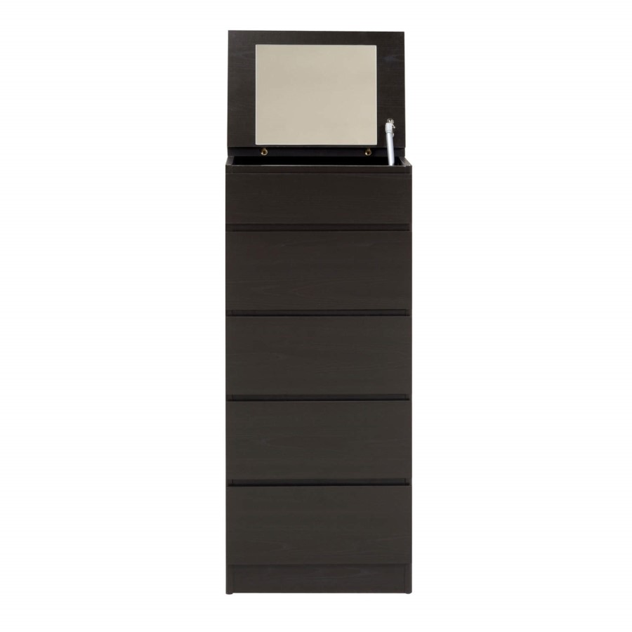 Parisot Home Tall 5 Drawer Chest in Wenge