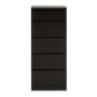 Parisot Home Tall 5 Drawer Chest in Wenge