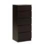 Parisot Home Tall 5 Drawer Chest in Wenge