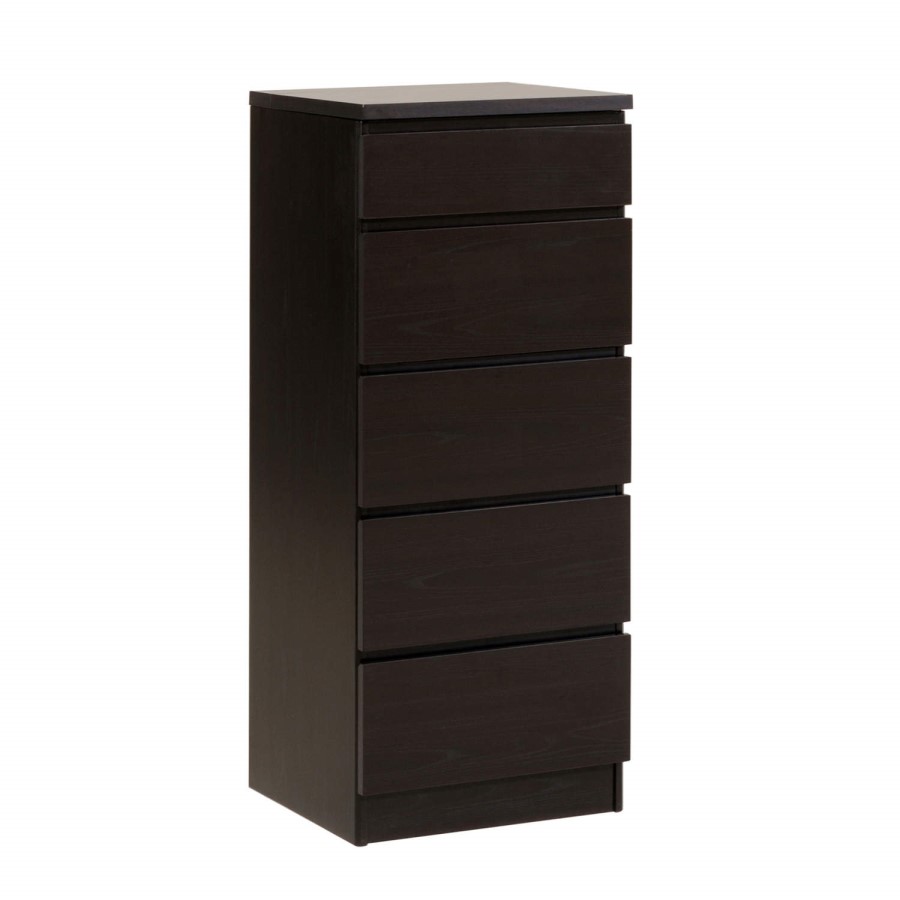 Parisot Home Tall 5 Drawer Chest in Wenge