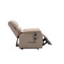 Valencia Riser Recliner in Beige Faux Leather