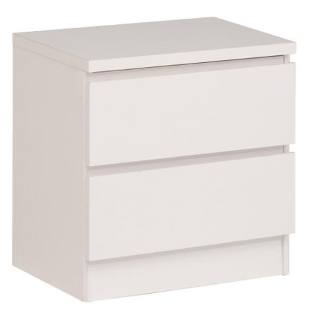 Parisot Home Bedside Table in White
