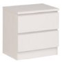 Parisot Home Bedside Table in White