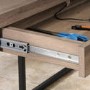 Industrial Streamline Corner Desk - Teknik Office