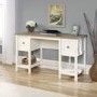 Shaker Style Office Desk in Soft White - Teknik Office 