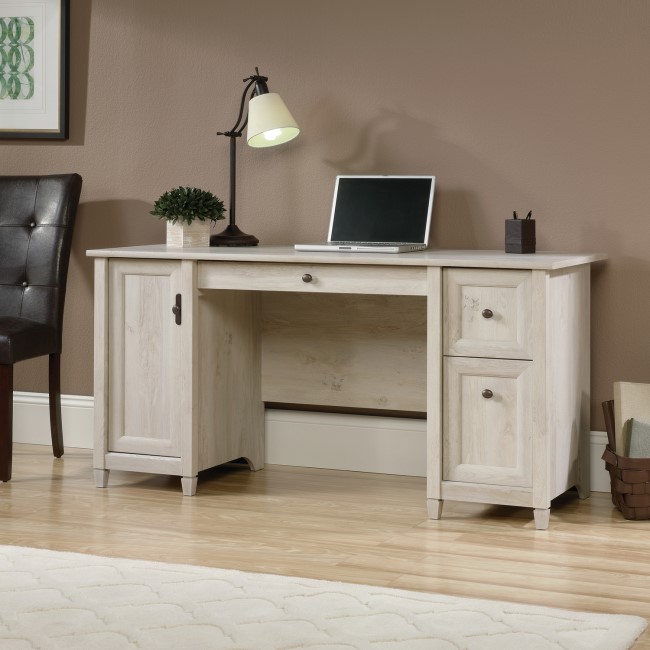 Study Desk with Chalked Wood Effect - Teknik Office
