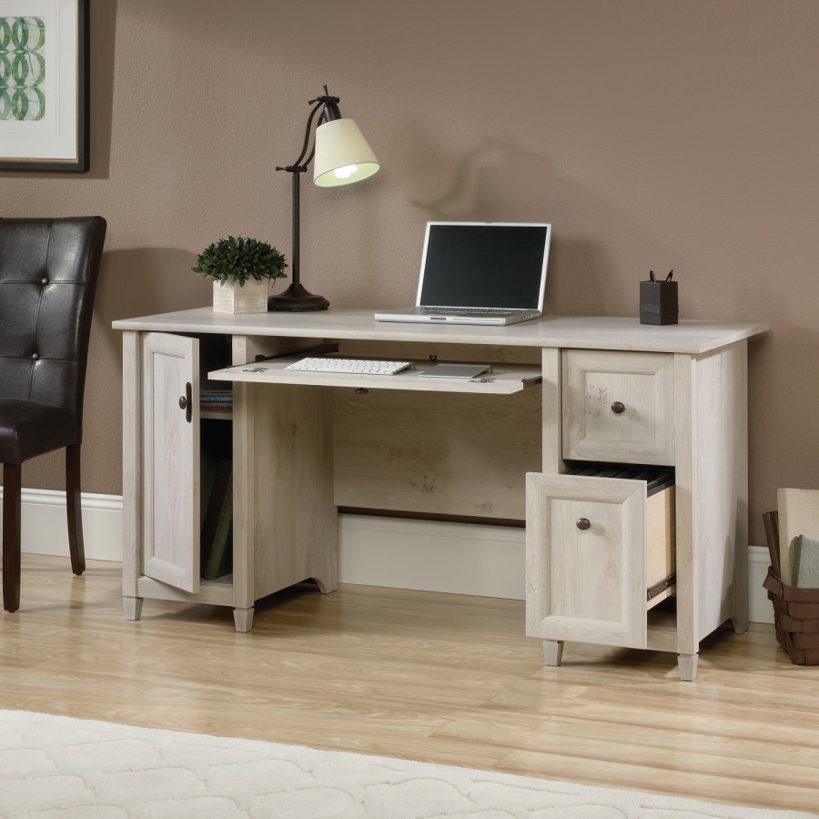 Study Desk with Chalked Wood Effect - Teknik Office