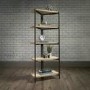Teknik Office Industrial Style 4 Shelf Bookcase