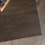 Industrial Desk Black Frame Smoked Oak Effect Top