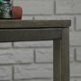 Industrial Style 3 Shelf Bookcase Smoked Oak Effect