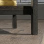 Industrial Style 3 Shelf Bookcase Smoked Oak Effect