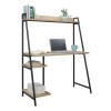 Indusrtial Style Bench Desk With Shelf