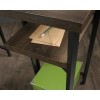 Industrial Style Smoked Oak L Shaped Desk - Teknik Office