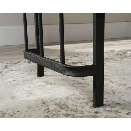 Wooden L Shaped Desk with Black Metal Legs - Teknik Office