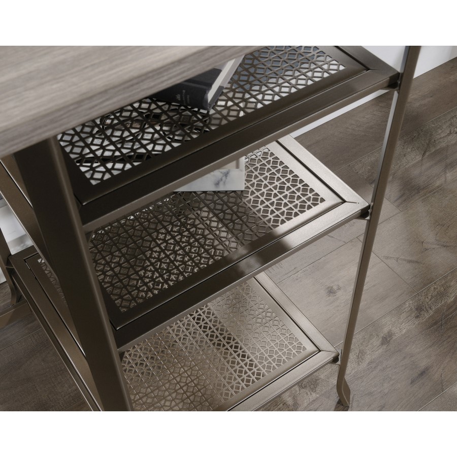 City Centre Champagne Oak finish Desk