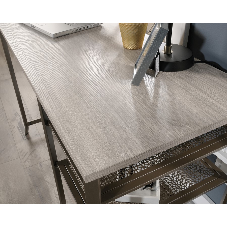 City Centre Champagne Oak finish Desk
