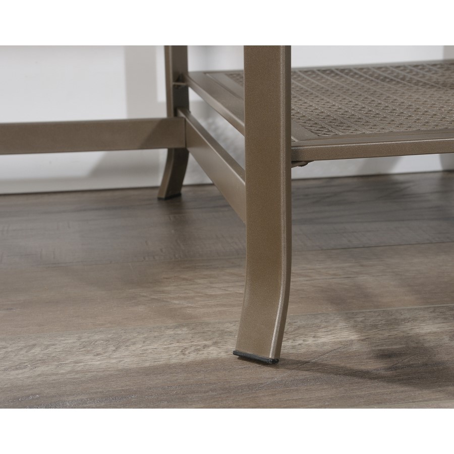 City Centre Champagne Oak finish Desk