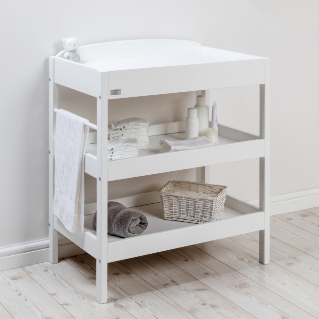 East Coast Clara White Open Dresser   