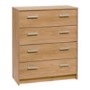 Demeyere Felix 4 Drawer Chest of Drawers